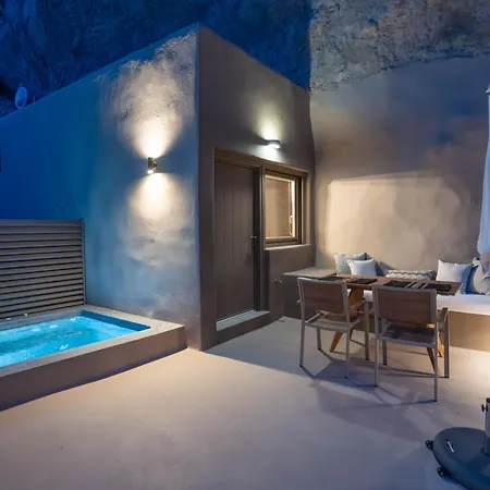 Litheos Santorini Luxury Cave فيلة Vourvoúlos