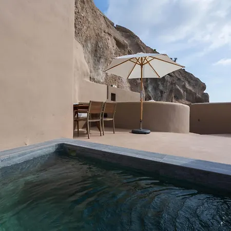 Litheos Santorini Luxury Cave فيلة Vourvoúlos