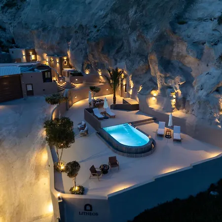 Litheos Santorini Luxury Cave Vourvoúlos
